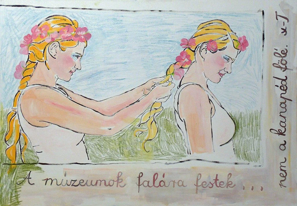 Nagy Kriszta: A múzeumok falára festek, nem a kanapéd fölé 2006-12-13 — 2006-12-23 - Godot Galéria – az eredeti kiállításoldal borítóképe