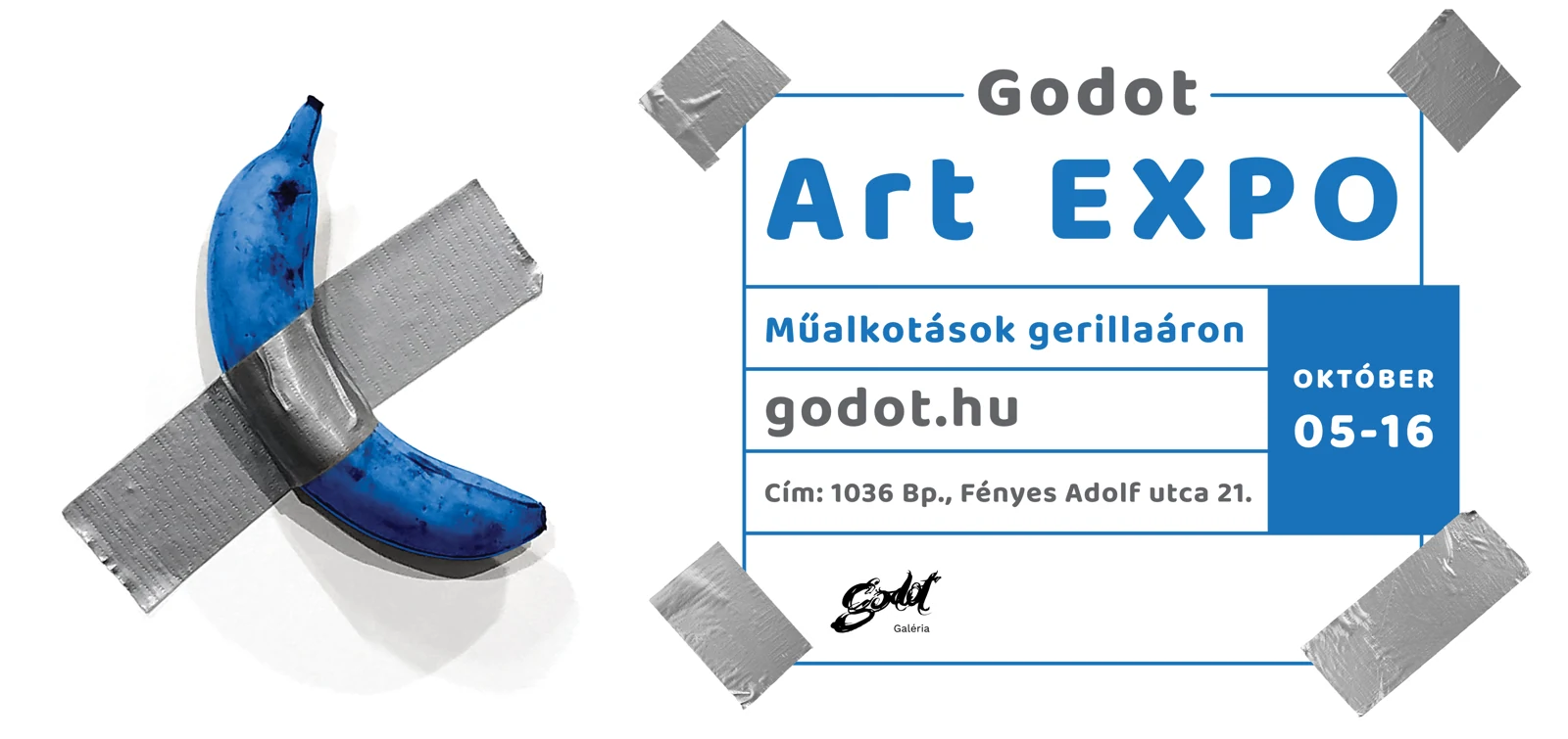 Godot Art Expo 2022 – eredeti eseményplakát