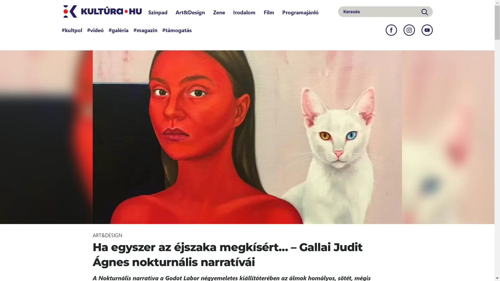Gallai Judit Ágnes: Nokturnális Narratíva