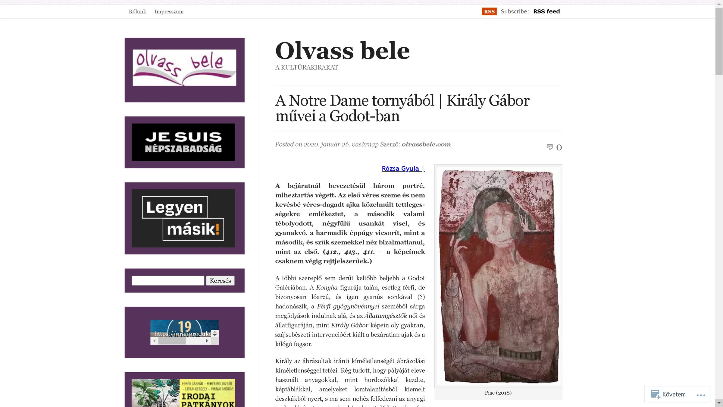 Király Gábor: Föld, amely kívül van a városon 2020-01-08 — 2020-02-01 – 4. forráskép