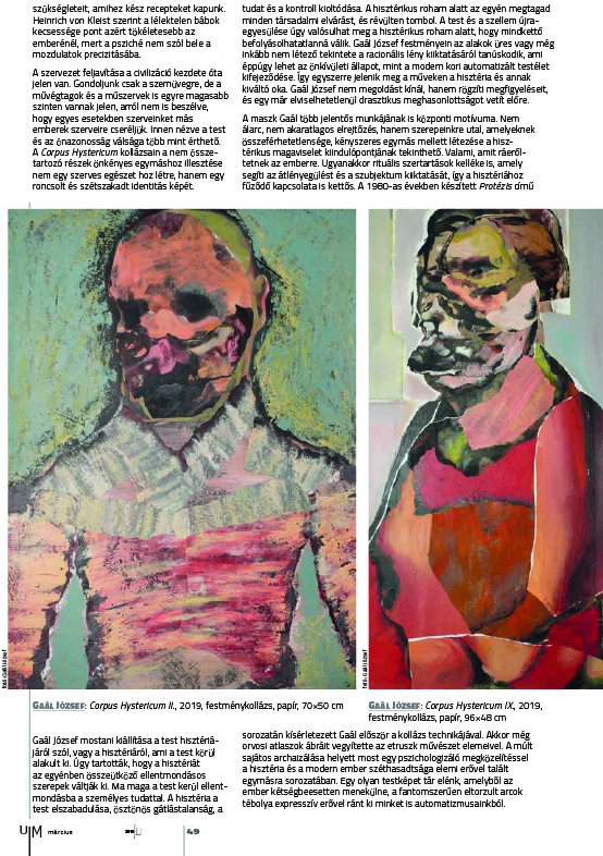 Gaál József: Corpus Hystericum 2019-02-15 — 2019-03-23 – 8. forráskép