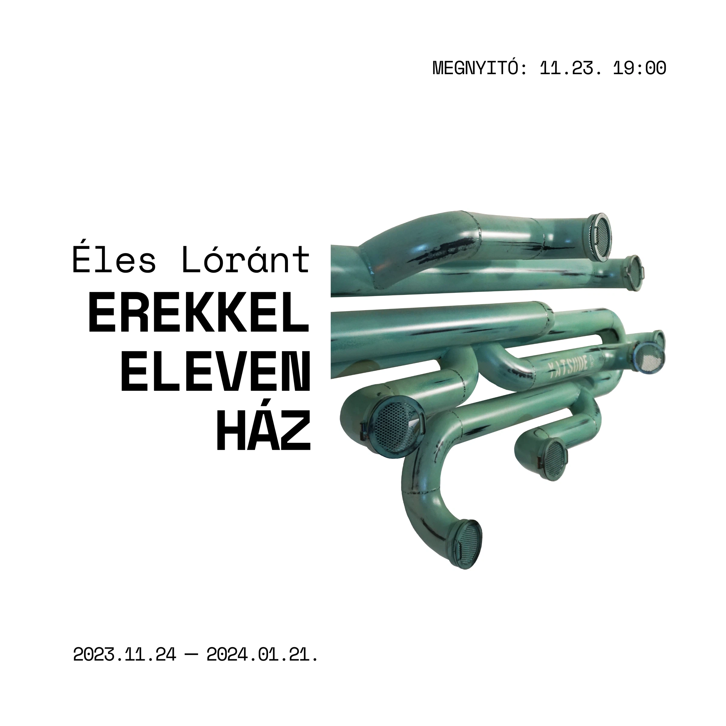 Erekkel eleven a ház I Látogatható: 2023. 11. 24. – 2024. 01. 21. – 1. forráskép
