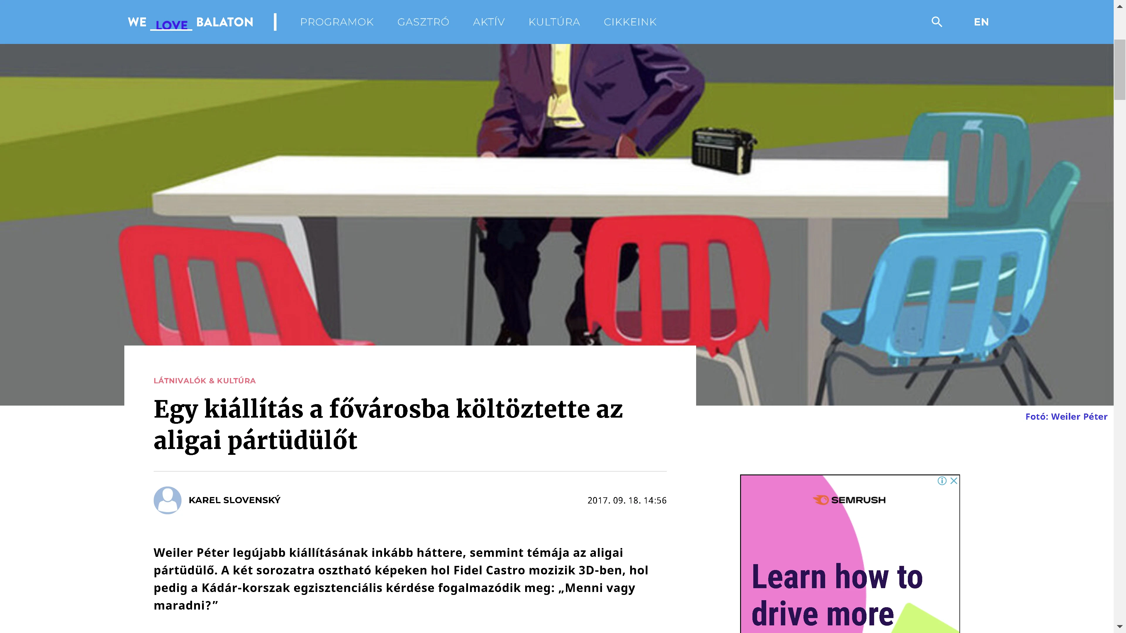 Weiler Péter: Üdvözlet Aligáról 2017-09-13 — 2017-10-14 - Godot Galéria – 10. forráskép