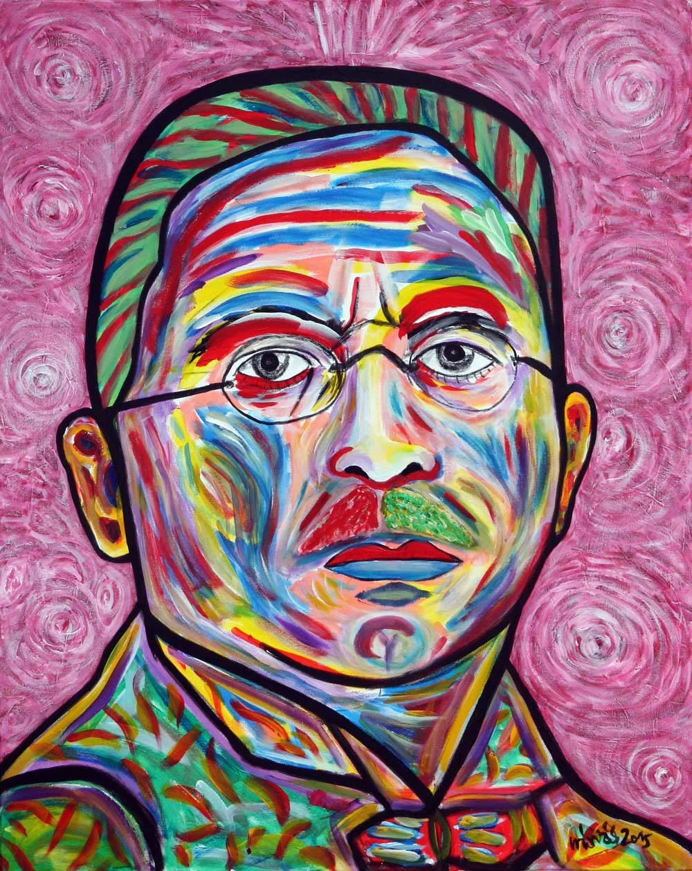 Trebitsch Ignác Vlaminck műtermében