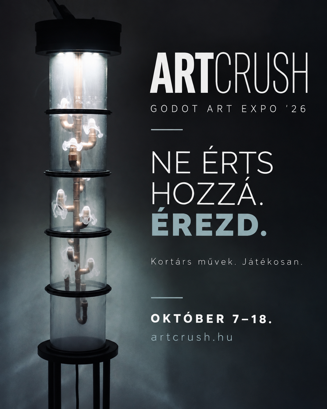 ARTCRUSH – Éles Lóránt művével készült kreatív. Ne érts hozzá. Érezd.