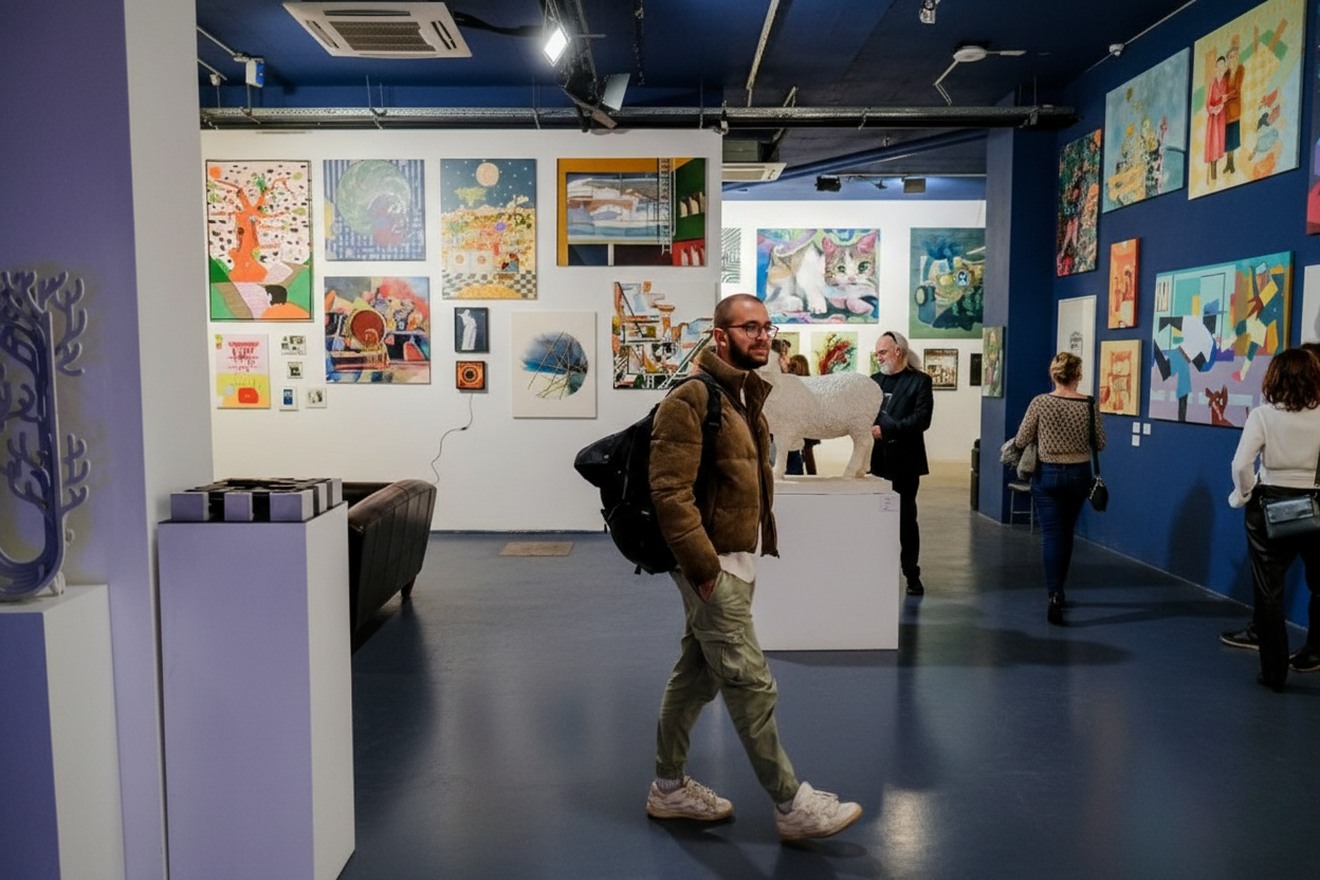 Godot Art Expo látogatók